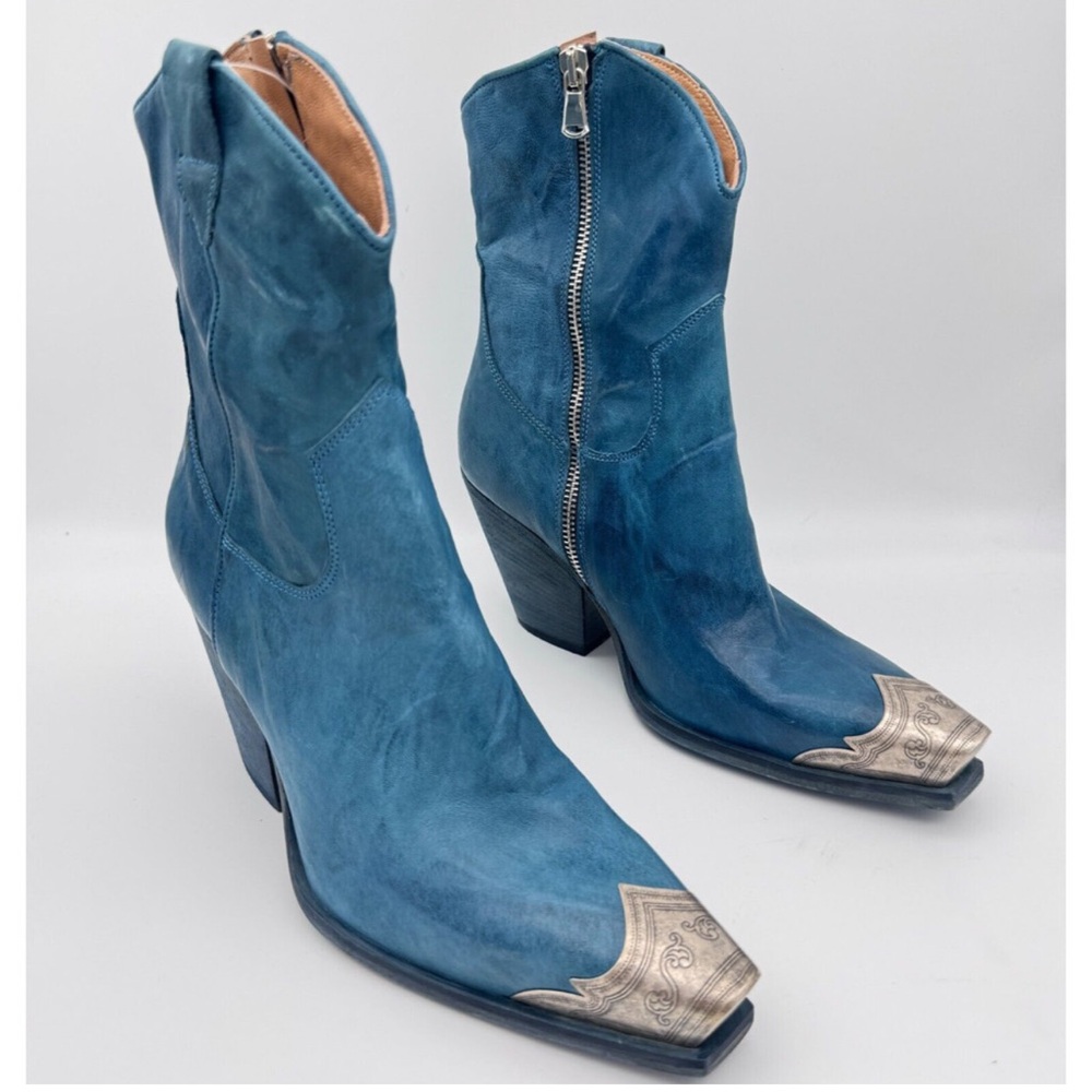 Free People Brayden Western Leather Boots